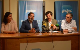 Fernando Pizarro, Juan Luís Rodríguez, Pablo Carrilho y Almudena Domingo