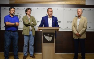 Alfredo Aguilera junto a Diputados provinciales del PP