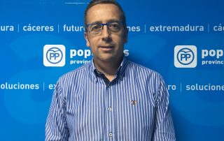 Emilio Borrega, Portavoz PP provincia de Cáceres