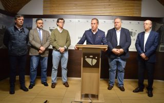 Alfredo Aguilera junto a Diputados provinciales del PP