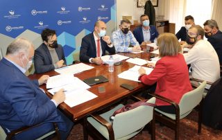 Reunión de los Diputados del PP en la Diputación de Cáceres