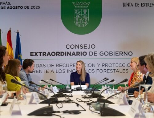 El Gobierno de María Guardiola aprueba en Hervás ayudas urgentes dirigidas a los sectores turísticos y agropecuarios tras los incendios forestales