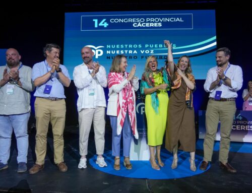 Elena Manzano se convierte en la nueva Presidenta del Partido Popular de la provincia de Cáceres con más del 99,27% de los votos
