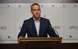 Alfredo Aguilera, Portavoz PP Diputación de. Cáceres