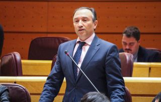 Laureano León, Presidente provincial PP Cáceres y Senador