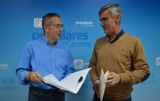 Emilio Borrega junto a Lucas Barbero