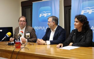 Alberto Casero, Fernando Pizarro y Felisa Cepeda