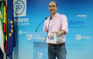 José Ángel Sánchez Juliá, Portavoz PP en la Diputación de Cáceres