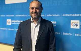 FRANCISCO RAMÍREZ, PRESIDENTE DE LA COMISIÓN ORGANIZADORA 13 CONGRESO PP PROVINCIA DE CÁCERES