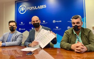 Diputados del PP en la Diputación de Cáceres