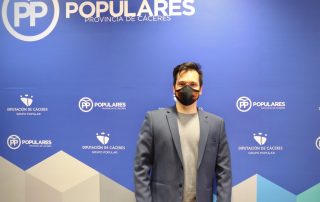 El Diputado provincial del PP, Óscar Mateos