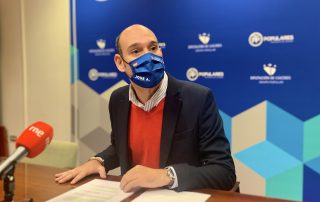 José A. Sánchez Juliá, Portavoz PP Diputación de Cáceres