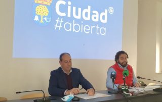 Diego Sánchez junto a Jaime Vega en rueda de prensa