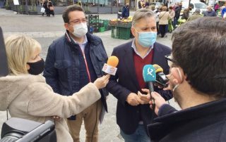 Pizarro y Manzano en rueda de prensa enmiendas PGEX 2022